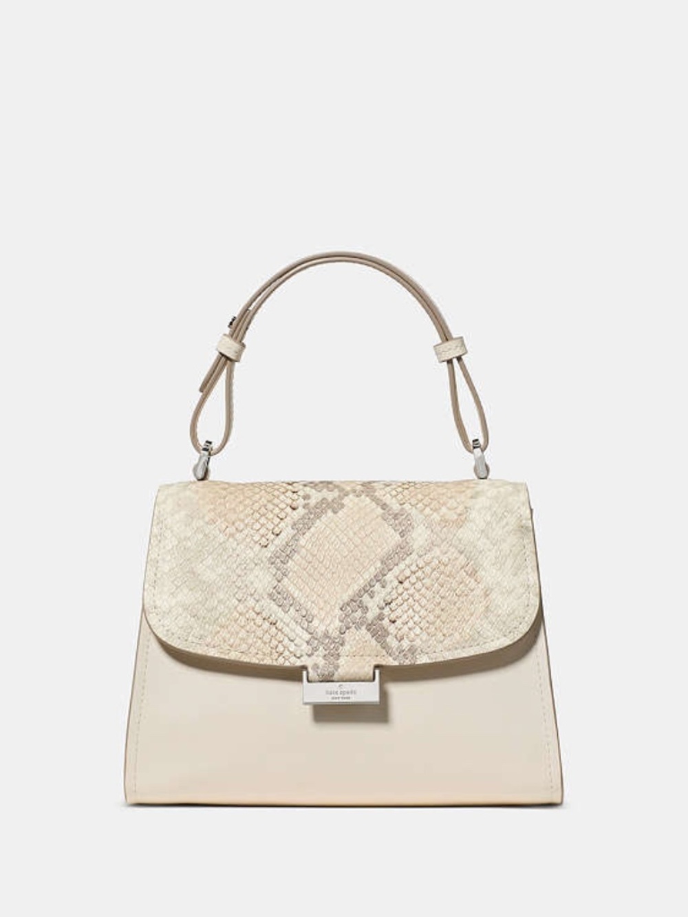 Kate Spade Riley Snake Embossed Small Top Handle Bag